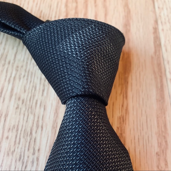 Burberry Nova Check Black Plaid Modern Slim Tie - Picture 4 of 8